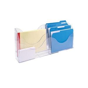 Innovative Storage Designs 6-Pocket File Organizer Clear Ea