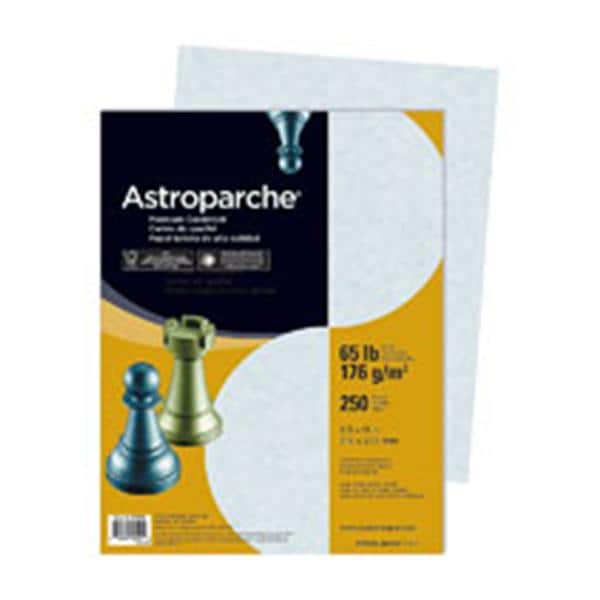 Specialty Cover Stock 8.5 in x 11 in Astroparche Blue 250/Pack Ea