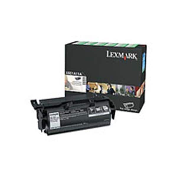 Lexmark X651A11A Return Program Black Toner Cartridge Ea