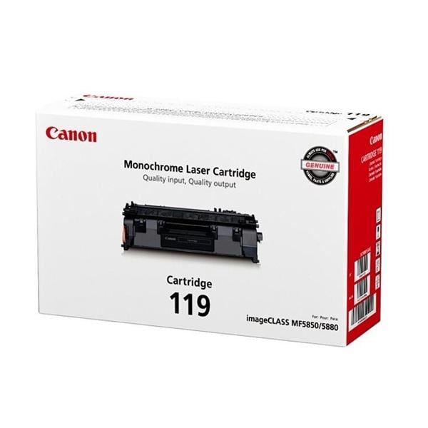 Canon CRG-119 Black Toner Cartridge (3479B001AA) Ea