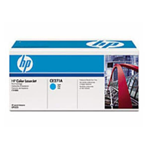 HP 650A Cyan Original Toner Cartridge (CE271A) Ea