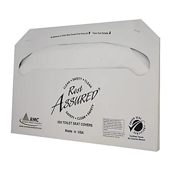 Rest Assured Toilet Seat Cover White 5000/Ca