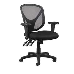 Realspace MFTC 200 Multifunction Ergonomic Super Task Chair Black Ea