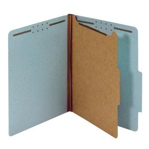 Classification Folders Letter Size Light Blue 10/Pack 10/Pk