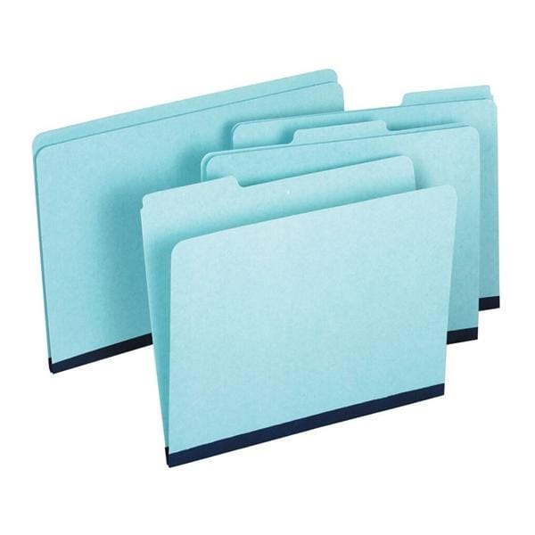 File Folder 1 in Expansion Letter Size Light Blue 25/Pack 25/Pk