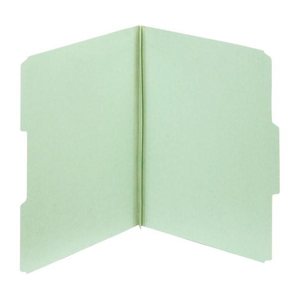 File Folder w/ Fastener Ltr Size 2 in Expansion Lt Green 25/Box 25/Pk