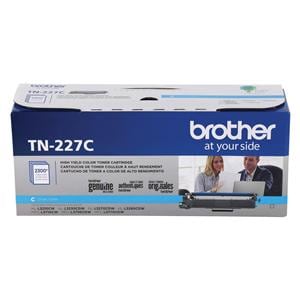 Brother TN-227C High-Yield Cyan Toner Cartridge Ea