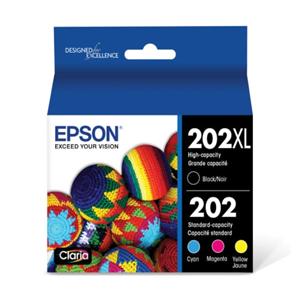 Epson® 202XL Claria® High-Yield Black Ink Cartridge T202XL120-S Ea