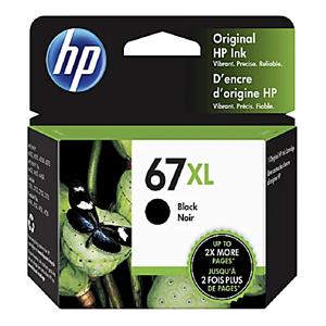 HP 67XL High Yield Black Orig Ink Cartridge 3YM57AN Ea