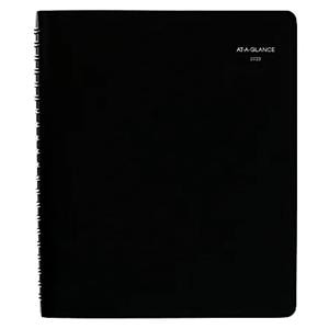 AT-A-GLANCE DayMinder 2023 RY Daily Group Appointment Book Black Large 8x11" Ea