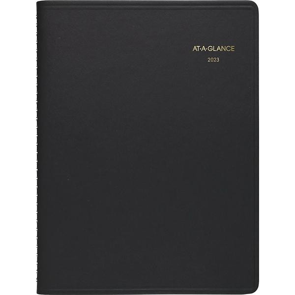 AT-A-GLANCE 2023 RY Weekly Appointment Book Planner, Black, Medium, 7x8-3/4" Ea