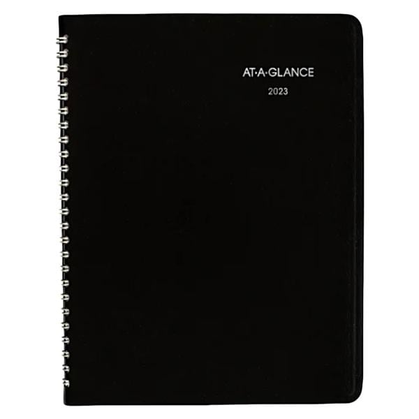 At-A-Glance DayMinder 2023 Monthly Planner, Black, 7"x8-3/4" Ea