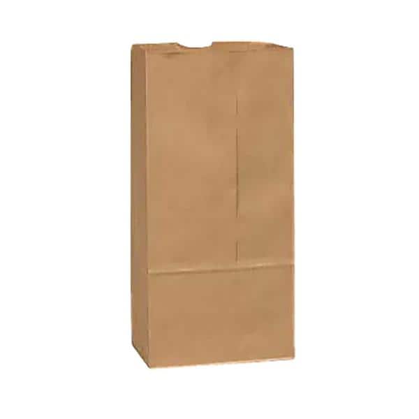 General Paper Bags, 12# 40 Lb Base Weight, 40% Recycled, Brown Kraft 500/Pk