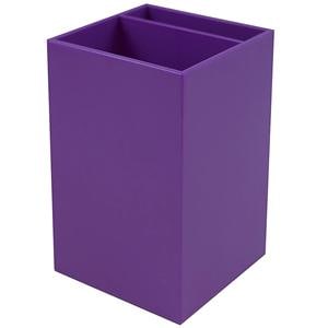 JAM Paper Pen Holder 3-7/8x2-3/4x2-3/4" Purple Ea