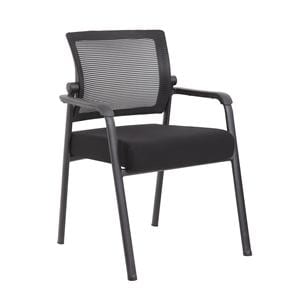 Office Guest Chair-Black Mesh Ea