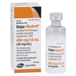 Depo-Medrol Injection 40mg/mL MDV 10ml/Vl