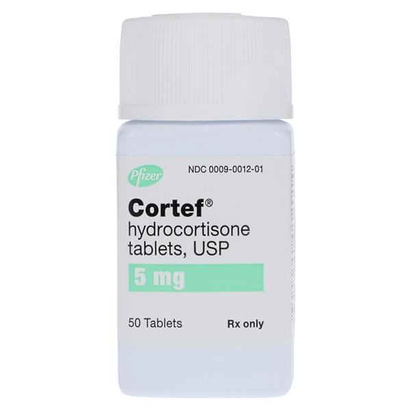 Cortef Tablets 5mg Bottle 50/Bt