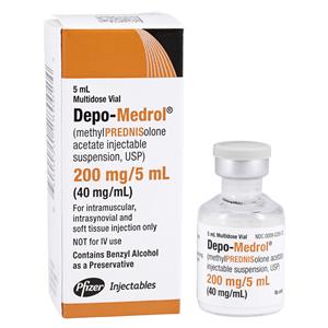 Depo-Medrol Injection 40mg/mL MDV 5ml/Vl