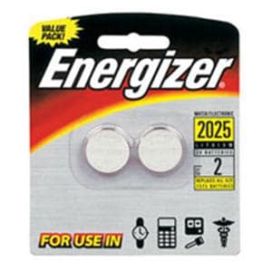 Energizer 3-Volt Calculator/Watch Batteries 2025 2/Pack 2/Pk