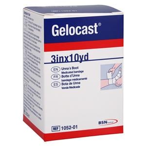 Gelocast Unna Boot Bandage Zinc Oxide/Calamine 3"x10yd Ea, 12 EA/CA