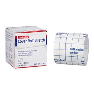 Cover-Roll Bandage Elastic 2"x2yd White Ea