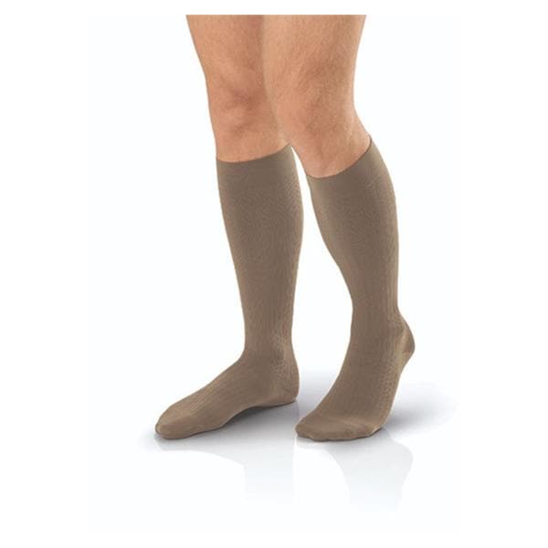 Jobst forMen Compression Socks Knee High Large Khaki