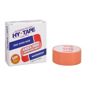 Hy-Tape Tape Zinc Oxide/Plastic 1"x5yd Pink Non-Sterile RL