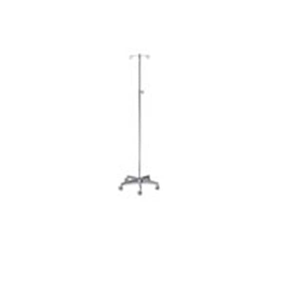 IV Pole 4 Hook Adjustable Height