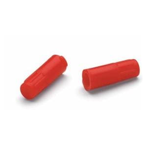 Syringe Tip Cap Red 100/Ca