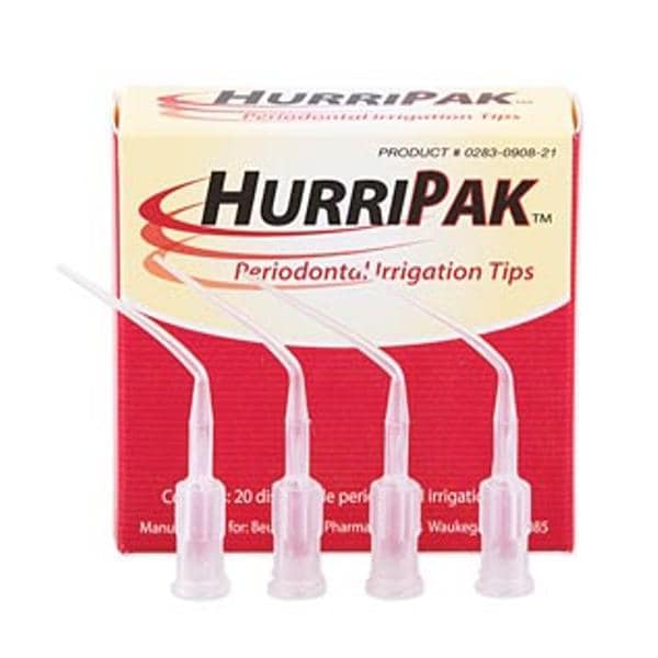 HurriPAK Irrigation Tips Periodontal 20/Pk