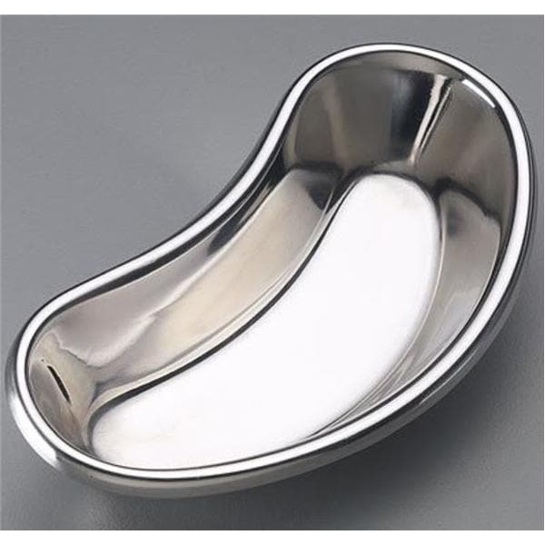 Emesis Basin Kidney Stainless Steel Silver 12oz