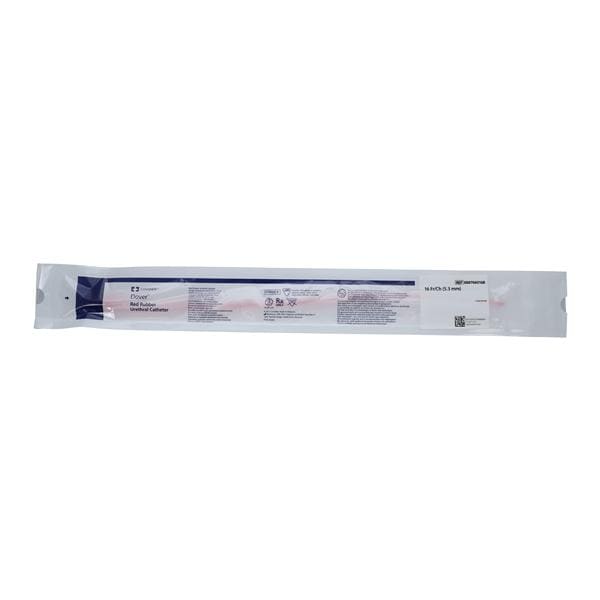 Dover Robinson Intermittent Catheter Rounded Tip Rubber 16Fr