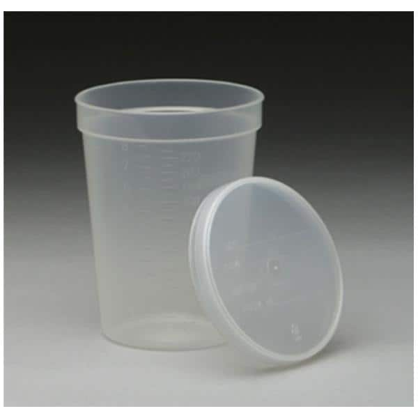 Fisherbrand Screw Top Polypropylene Histology Containers with Lids:Clinical