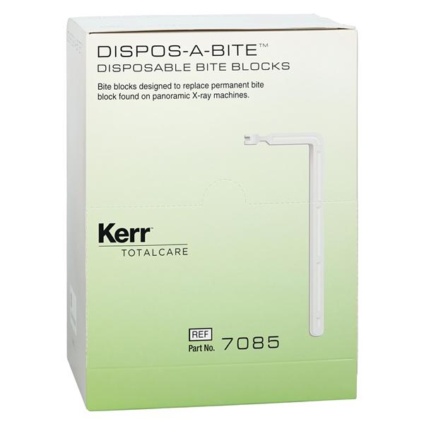 Dispos-a-Bite Bite Blocks Panoramic Plastic 7085C Disposable 100/Bx