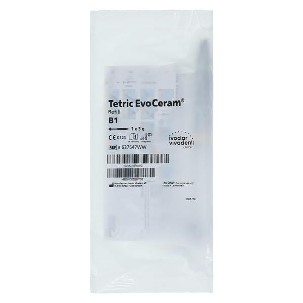 Tetric EvoCeram Universal Composite B1 Syringe Refill