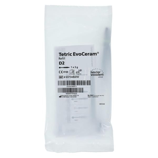 Tetric EvoCeram Universal Composite D2 Syringe Refill