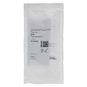 Multilink Automix Try-In Paste Cement Transparent Refill Ea