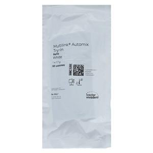 Multilink Automix Try-In Paste Cement White Refill Ea