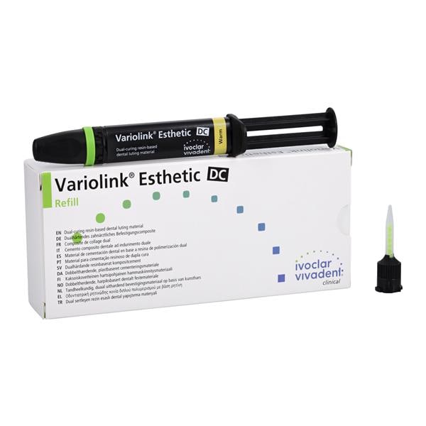 Variolink Esthetic DC Luting Automix Cement Warm 5 Gm Refill Ea