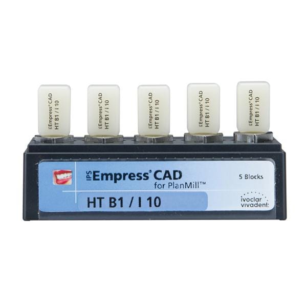 IPS Empress CAD HT Milling Blocks I10 B1 For PlanMill 5/Bx