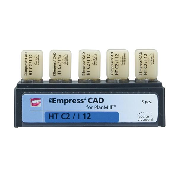 IPS Empress CAD HT Milling Blocks I12 C2 For PlanMill 5/Bx
