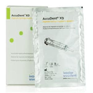 AccuDent XD Syringe Material Alginate 108 Gm Packets 3 Min 45 Sec St 12/Pk