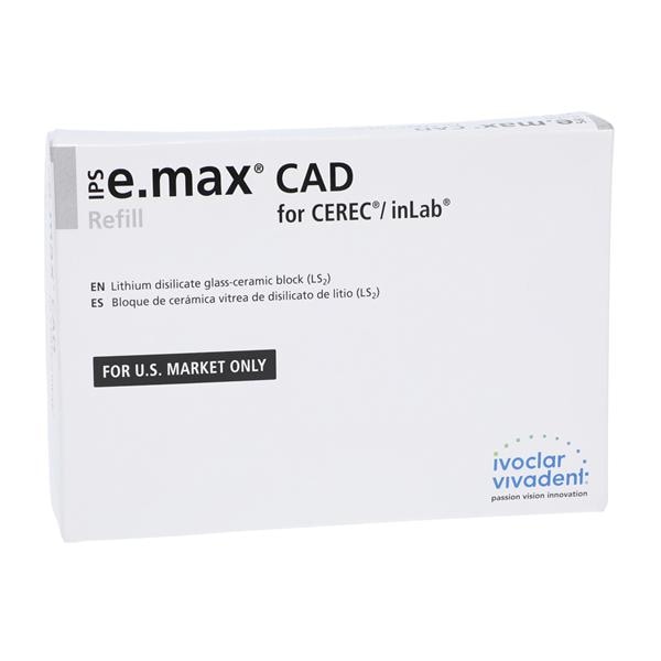 IPS e.max CAD HT Milling Blocks C14 A1 For CEREC 5/Bx