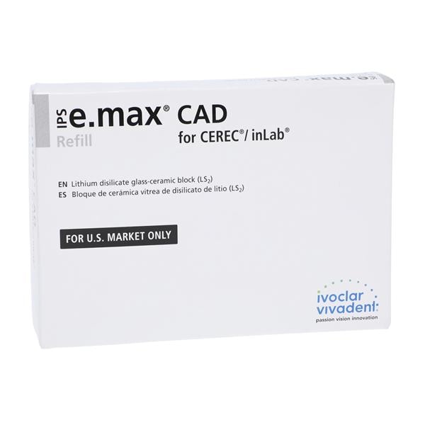 IPS e.max CAD HT Milling Blocks C14 A3.5 For CEREC 5/Bx