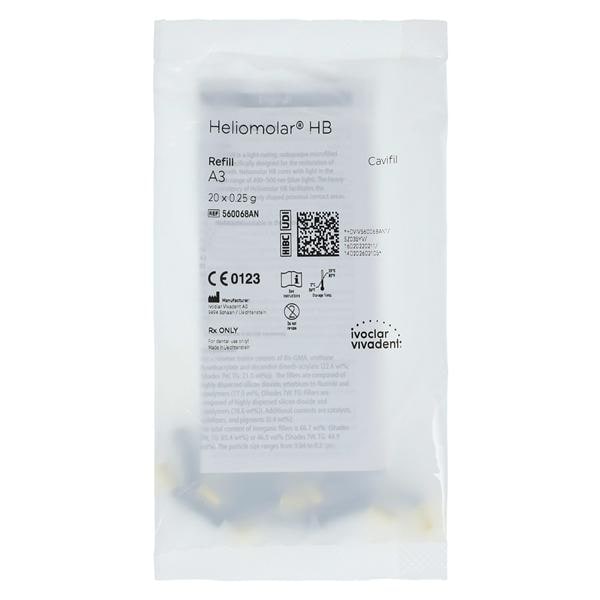 Heliomolar HB Packable Composite 210 / A3 Cavifil Refill 20/Bx