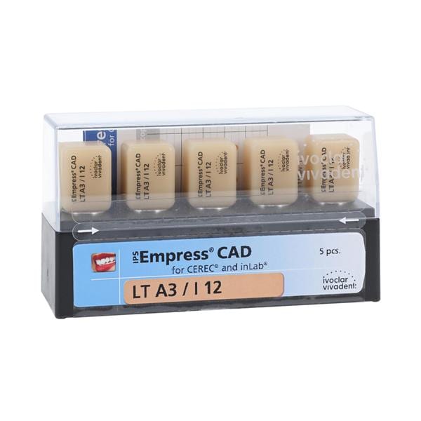 IPS Empress CAD LT Milling Blocks I12 A3 For CEREC 5/Bx