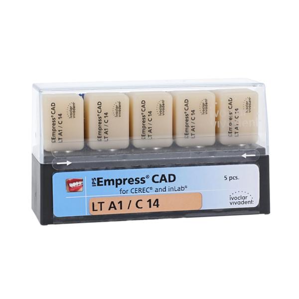 IPS Empress CAD LT Milling Blocks C14 A1 For CEREC 5/Bx
