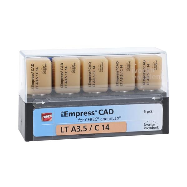 IPS Empress CAD LT Milling Blocks C14 A3.5 For CEREC 5/Bx