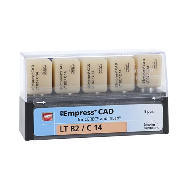 IPS Empress CAD LT Milling Blocks C14 B2 For CEREC 5/Bx