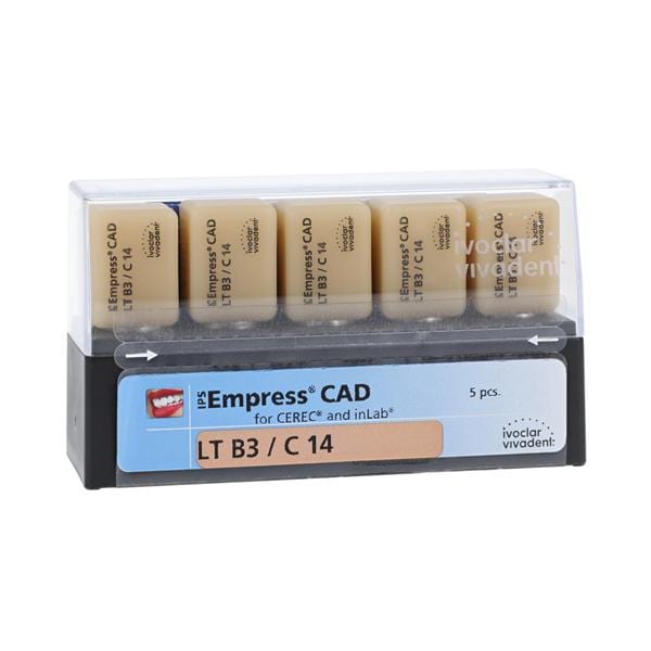 IPS Empress CAD LT Milling Blocks C14 B3 For CEREC 5/Bx